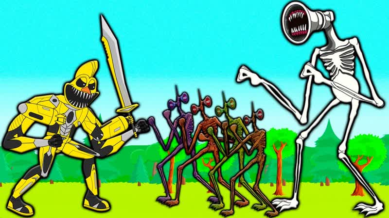 ВЕЛИКАЯ МАТЬ МЕГАФОН VS КИБОРГ ЦЫПЛЕНОК ПИНАКА Поппи