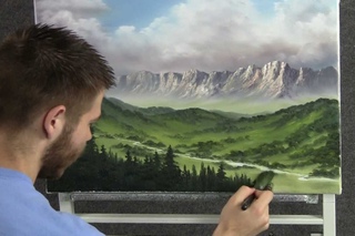 Looking Over the Valley - Paint with Kevin Hill