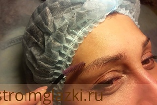 зажившие волоски Microblading  Healed eyebrows