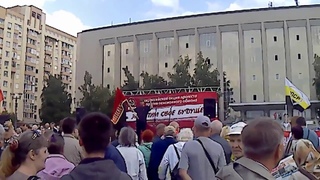 Перед митингом в Новосибирске