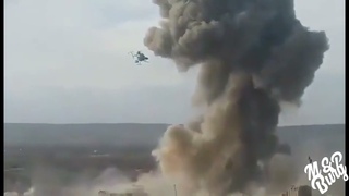 Taliban Suicide Bomber Destroyed By Afghan MD-530 Light Attack Helicopter