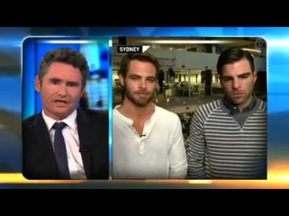 The Project Apr 23 zachary quinto and chris pine