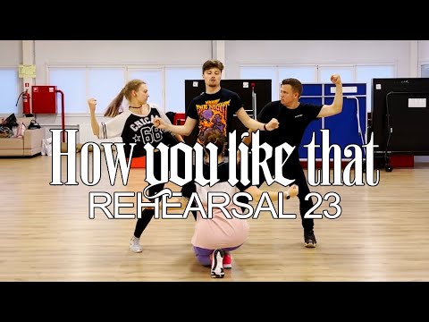 BLACKPINK How You Like That rehearsal