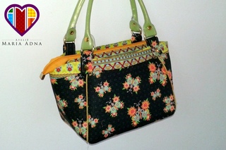 Bolsa de tecido Brenda. Tuto sac en tissu. Comment faire un sac en tissu. Tuto/DIY couture