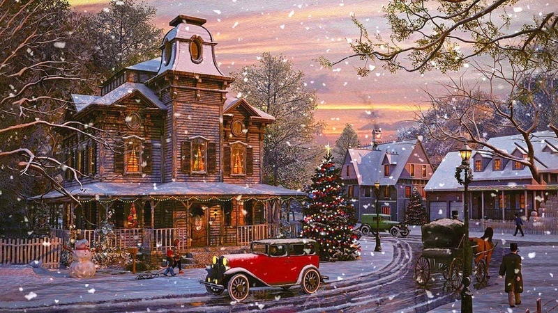 Relaxing Christmas Ambience Best songs of all time will WARM YOUR