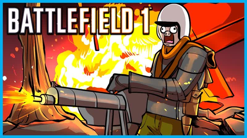 Battlefield 1 Funny Moments Horse Collateral, Flamethrower, Chuck Norris, and Funny