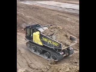 Самосвал на гусеничном ходу