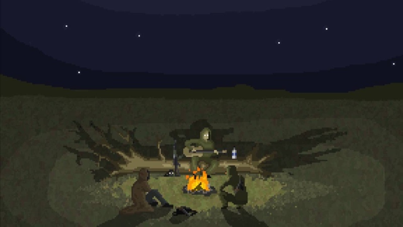 Campfire song pixel