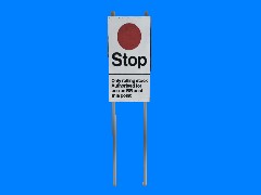 Stop Board - Newton SR to BR (St Withiel)