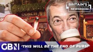 'The END of the British pub': Farage in OUTRAGE over smoking ban from Starmer's 'nanny state!'