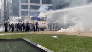 Массовая демонстрация в Брюсселе против ограничения свобод и пропусков здоровья. Бельгия