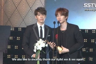 ENG SUB 150424 Super Junior D&E at Asia Model Awards