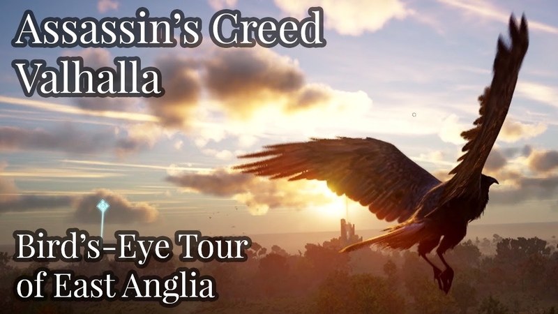 Assassins Creed Valhalla Birds Eye Tour of East