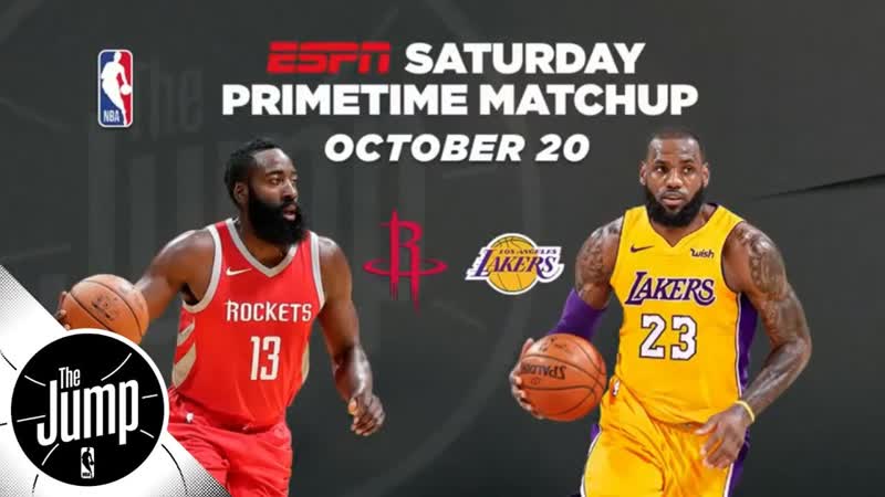 Le Bron James to make Staples Center debut for Lakers vs. Rockets, The Jump,
