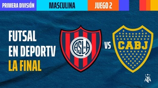Boca Juniors vs San Lorenzo - FINAL - Juego 2 - Primera División Futsal 2023 - #FUTSALenDEPORTV