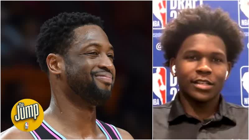 Anthony Edwards reacts to Dwyane Wades comments and critics of his pro day, The