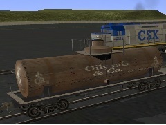 Diesel Fuel GATX Tanker
