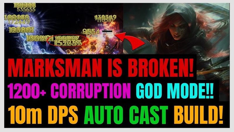 NEW SSS Tier Marksman Lightning ZEUS Build 1200+ Corruption GOD MODE , Last Epoch 1.