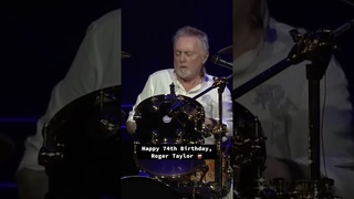 Happy birthday, Roger!  ALL the birthday magic  #shorts #rogertaylor #queen