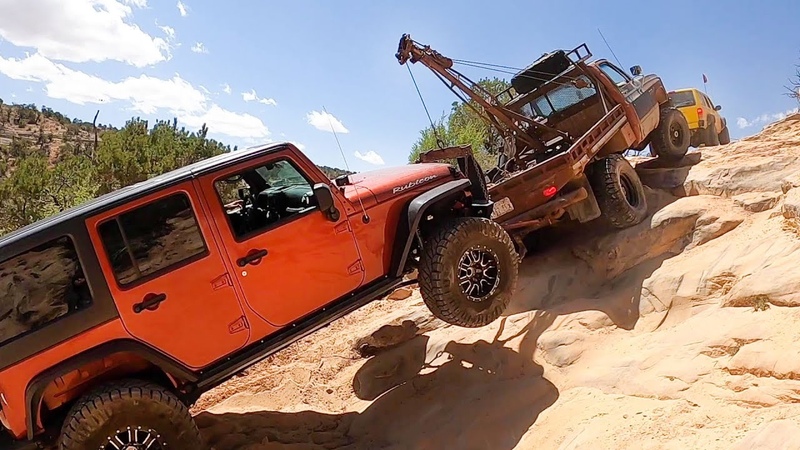 Are We Really Going To Pull This Dead Jeep Up