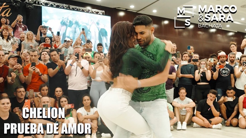 PRUEBA DE AMOR CHELION, Marco y Sara Bachata style, bailando en Bachata Spain
