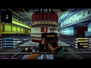 k0nfig - 4 kills (2 Glock HS, USP-S HS, Knife) on the bombsite B offensive (pistol round).