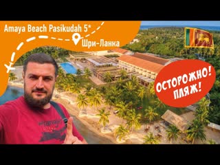Amaya Beach Pasikudah 5 ОСТОРОЖНО! ПЛЯЖ! Шри Ланка