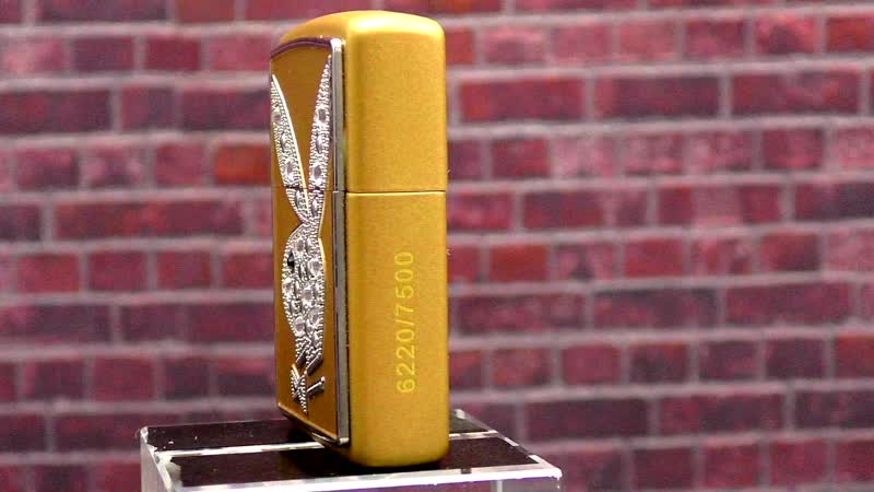 Rare Zippo Lighter Limited Edition Playboy Bunny Bling Swarovski Crystals