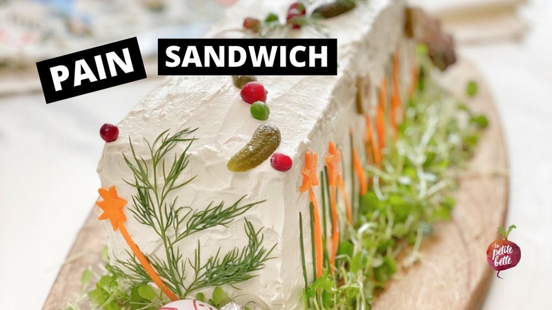 PAIN SANDWICH classique des Fêtes au Québec La petite
