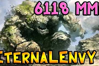 EternaLEnVy 6118 MMR Plays Tiny Dota 2