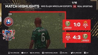 Highlights Friendship cup: WKS lsk Wrocaw Esports - Real Sporting, 1/16