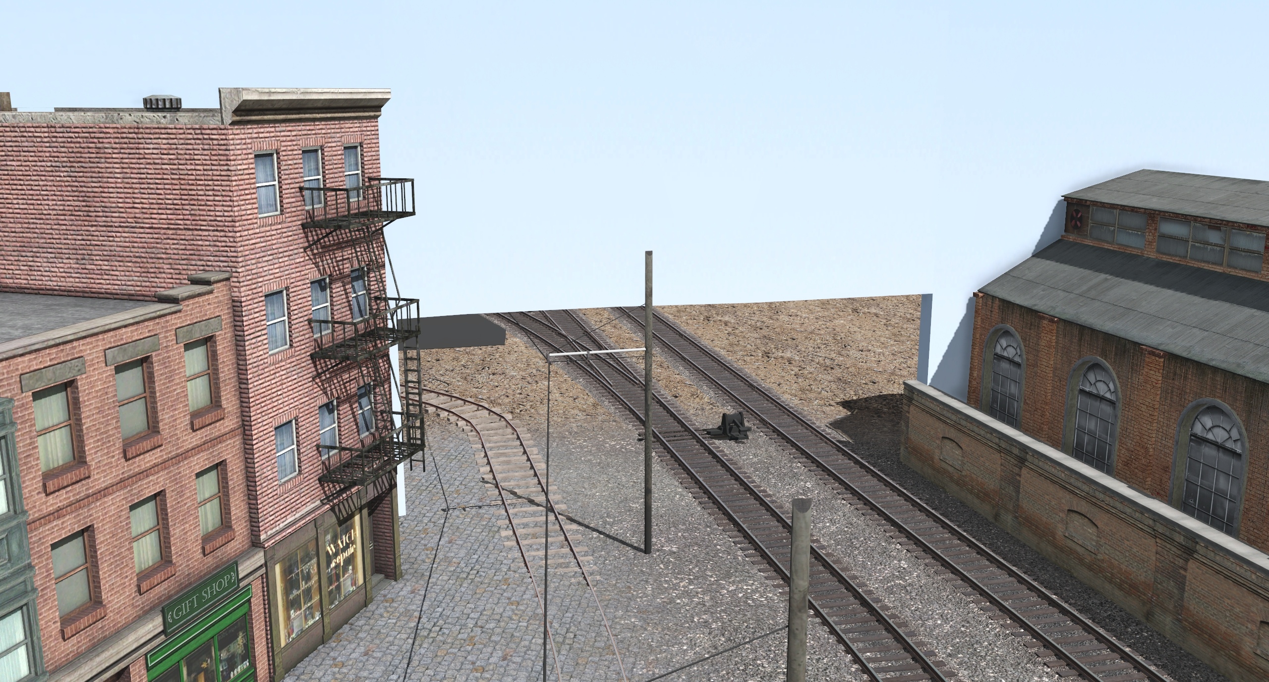 MRR: Backdrop Sky Single Sided Short