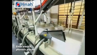 Radiators Electrophoretic coating painting lines E-COATING LINE ED PAINTING LINE e-painting plant