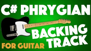 C# Phrygian Backing Track