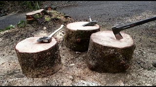 Топор Chopper1 Axe против 3,6 кг топора-молота и топора Fiskars X25