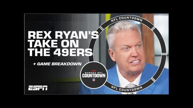 Rex Ryan has NEVER EVER seen this before as the 49ers ESCAPE with win, NFL