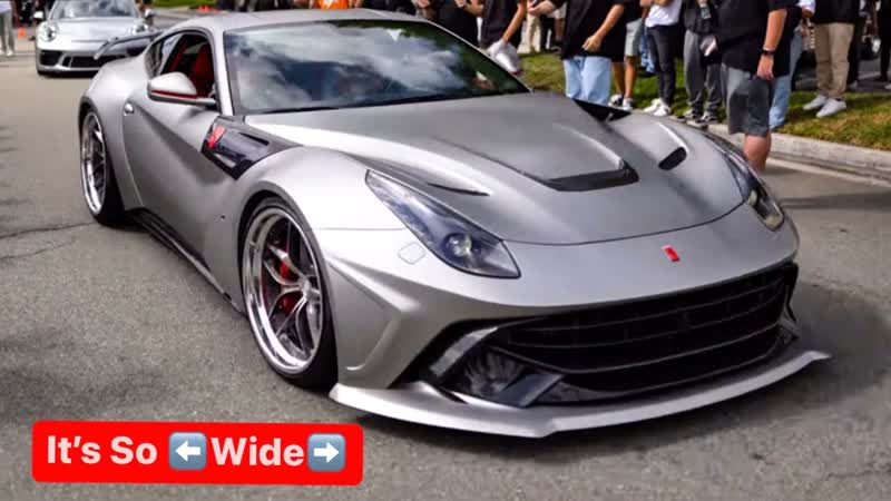 HOW TO EMBARRASS SUPERCAR OWNERS, BRING A WIDEBODY FERRARI F12 CARS