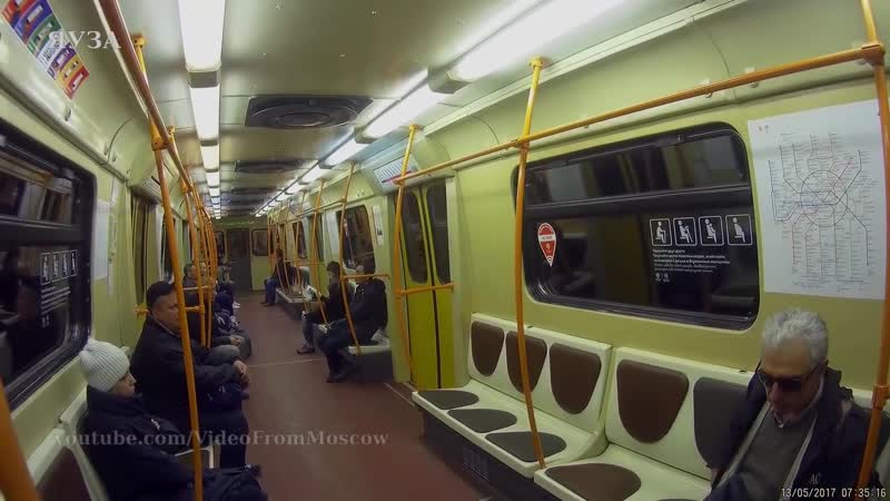 Парад поездов московского метро 2017, покатушки ( Parade of trains of