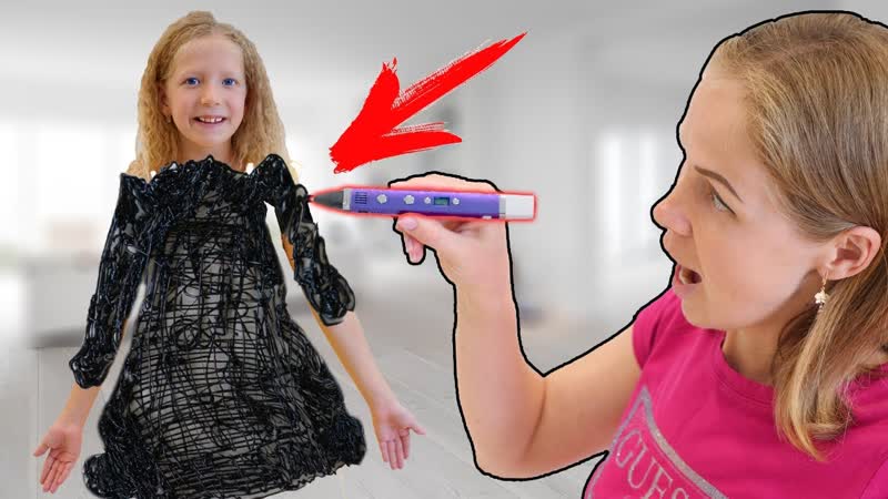 ШКОЛЬНЫЕ ПРЕДМЕТЫ 3 D РУЧКОЙ Кто КРУЧЕ РИСУЕТ Челлендж