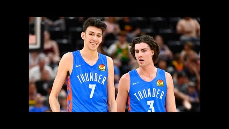 The future is looking pretty damn good for OKC Zach Lowe on Chet Giddey combo in Summer