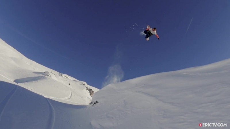 Early Season Snowboarding in Portes Du Soleil