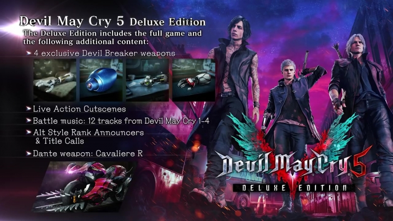 Трейлер игры Devil May Cry 5 на Tokyo Game Show