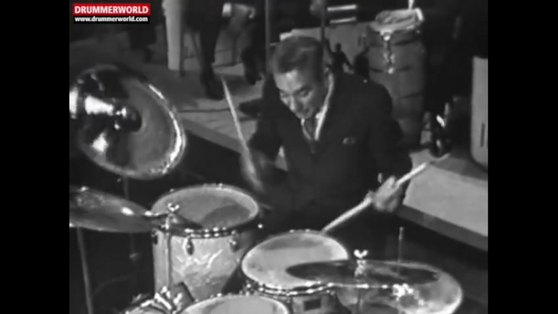 Gene Krupa + Sammy Davis Jr DRUM
