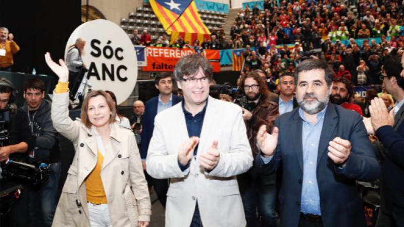 puigdemont forcadell jordi sanchez los payasos de la tele como