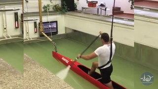 Canoe Sprint pool training with Legends HD