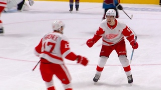 Filip Zadina wires home one-timer for first NHL goal