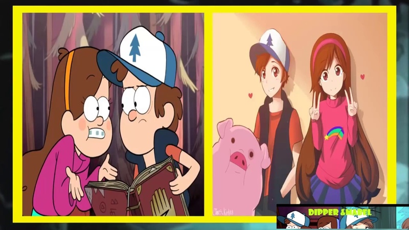 Gravity falls as anime