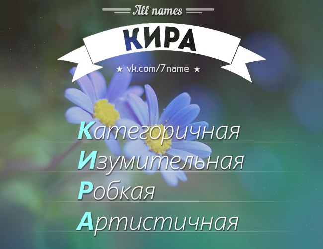 Картинки с надписями кирой