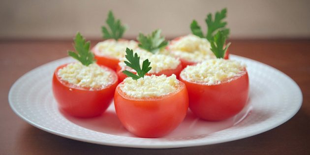 12 простых рецептов фаршированных помидоров, изображение №1