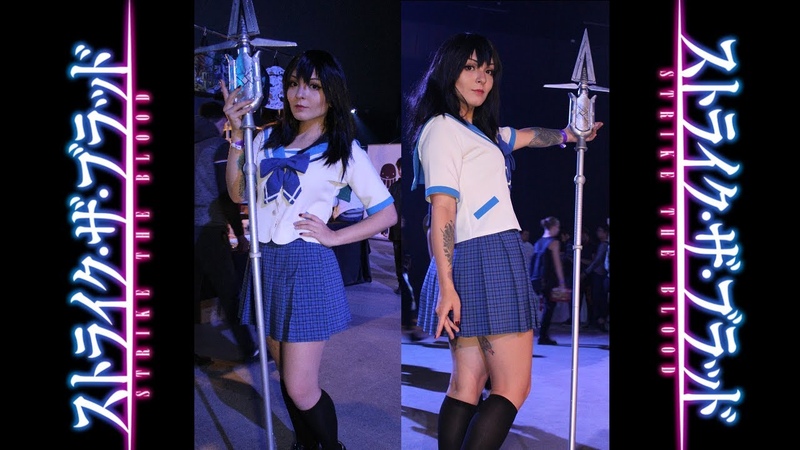 Yukina Himeragi Strike The Blood Anime Cosplay at Bubble Fest